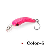 Lingerz Lure Micro Lure 1.3g/4cm Minnow White Stripe Lure Micro Casting Type [Various Styles to Choose From]