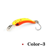 Lingerz Lure Micro Lure 1.3g/4cm Minnow White Stripe Lure Micro Casting Type [Various Styles to Choose From]