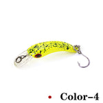 Lingerz Lure Micro Lure 1.3g/4cm Minnow White Stripe Lure Micro Casting Type [Various Styles to Choose From]