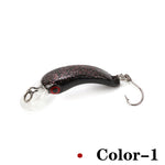 Lingerz Lure Micro Lure 1.3g/4cm Minnow White Stripe Lure Micro Casting Type [Various Styles to Choose From]