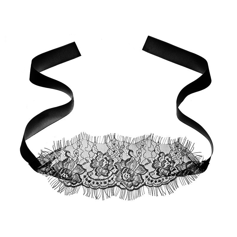 lingerz eyelashes lace sexy eye mask couples flirting supplies sexy half face mask underwear accessories teasing passion temptation