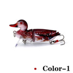 Lingerz Lure Simulation Duck Lure 8cm/10.6g Simulation Lure Fishing Gear Floating Minnow [Various Styles to Choose From]