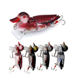 Lingerz Lure Simulation Duck Lure 8cm/10.6g Simulation Lure Fishing Gear Floating Minnow [Various Styles to Choose From]