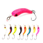 Lingerz Lure Micro Lure 1.3g/4cm Minnow White Stripe Lure Micro Casting Type [Various Styles to Choose From]